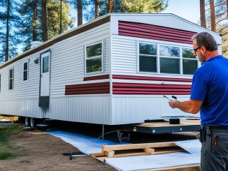 Assessing mobile home insulation