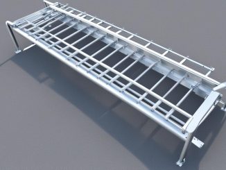 Ergonomic Fixed Access Ladder